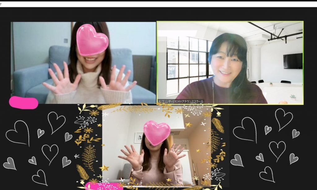 代表を務めるアナウンススクールで生徒に指導をする松下公子さん