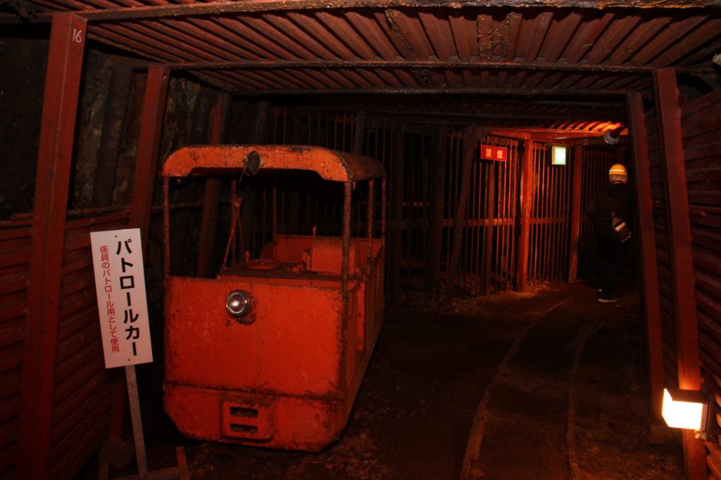 明延鉱山坑道内は当時の面影を残し、歴史を物語る(画像提供:養父市)