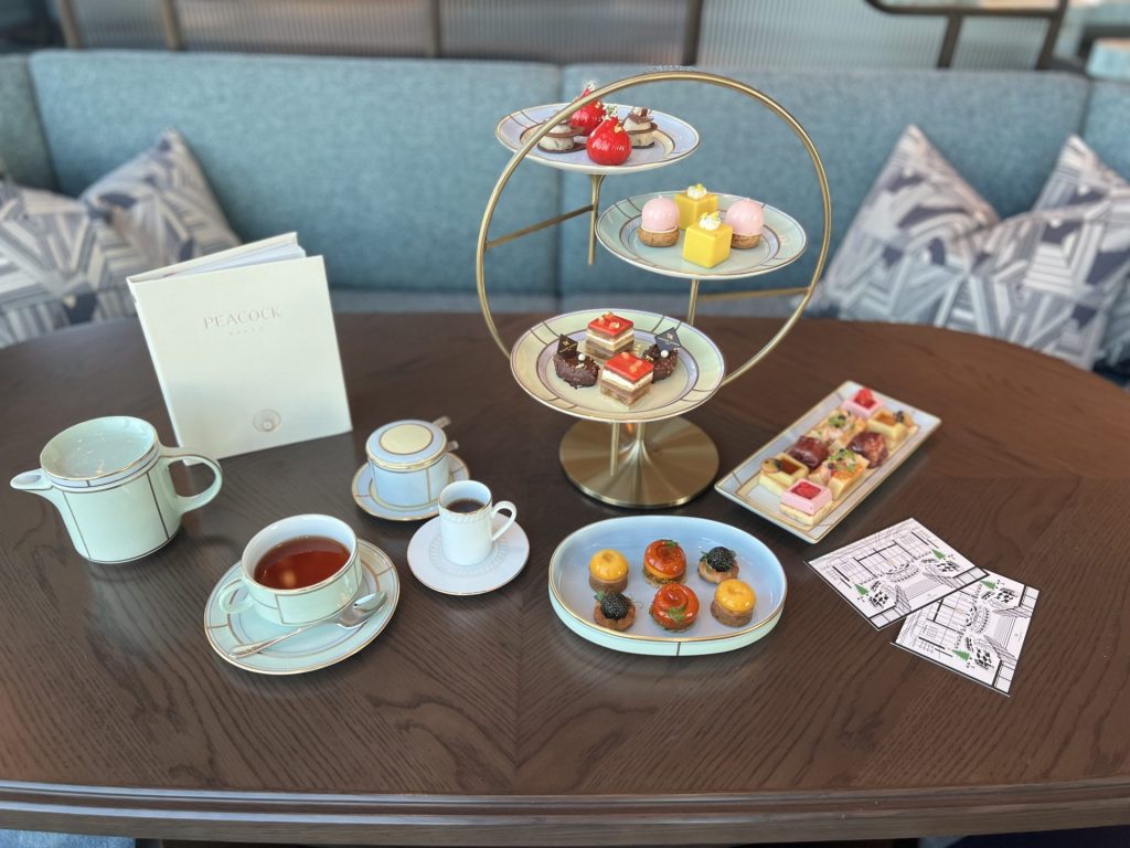 ウォルドーフ・アストリア大阪がティファニーとコラボした「ア・レガシー・オブ・エレガンス」のアフタヌーンティー（撮影：すぎもとみさき）