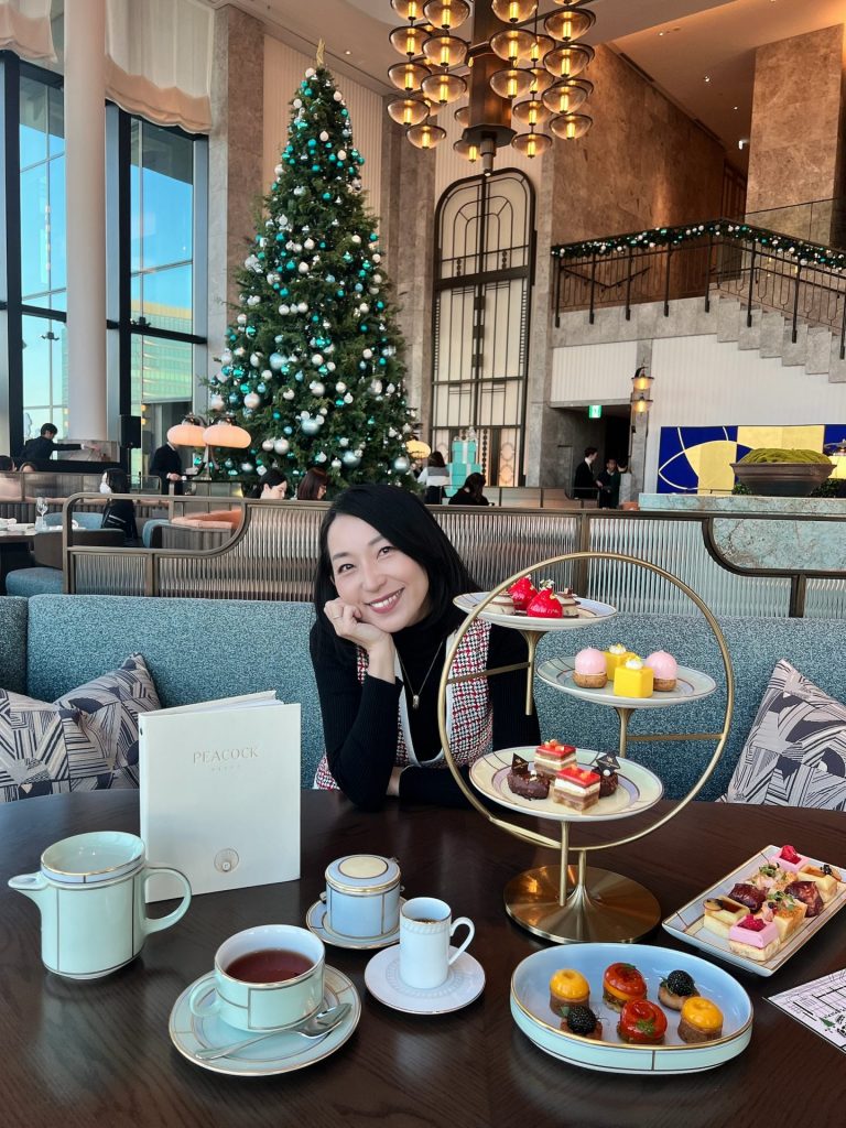 ウォルドーフ・アストリア大阪がティファニーとコラボした「ア・レガシー・オブ・エレガンス」のアフタヌーンティー（撮影：すぎもとみさき）