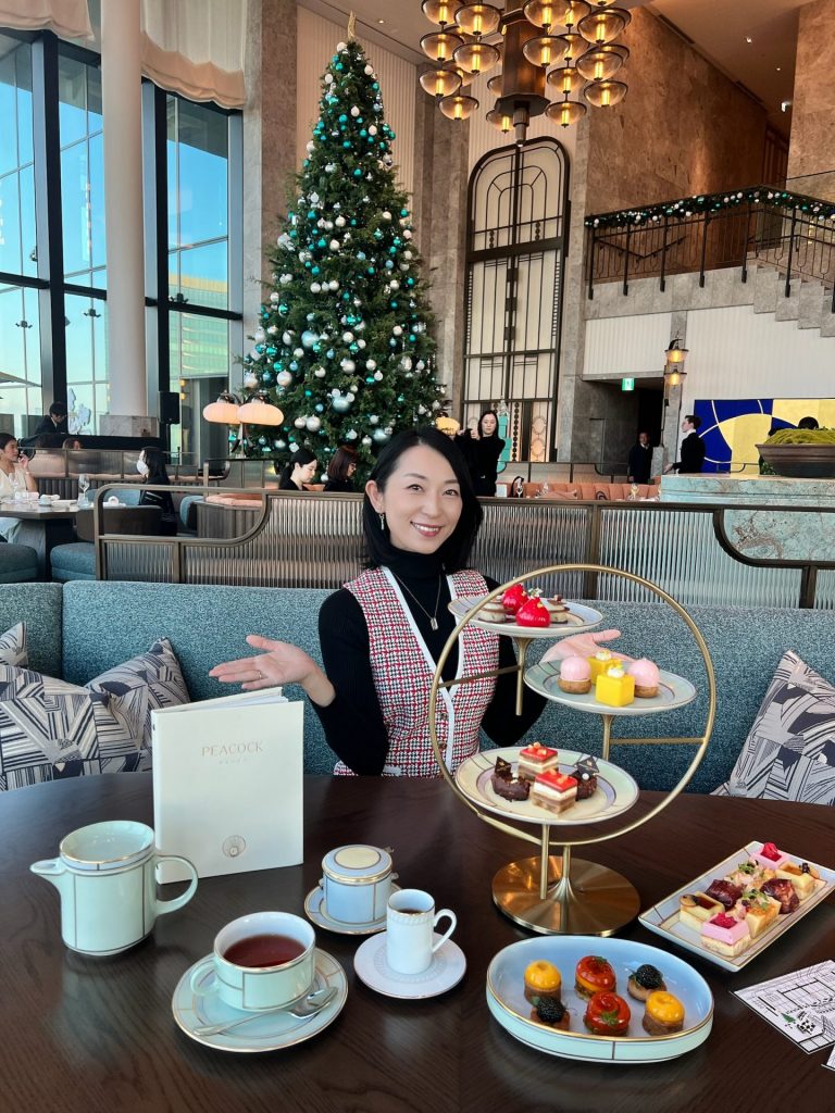 ウォルドーフ・アストリア大阪がティファニーとコラボした「ア・レガシー・オブ・エレガンス」のアフタヌーンティー（撮影：すぎもとみさき）