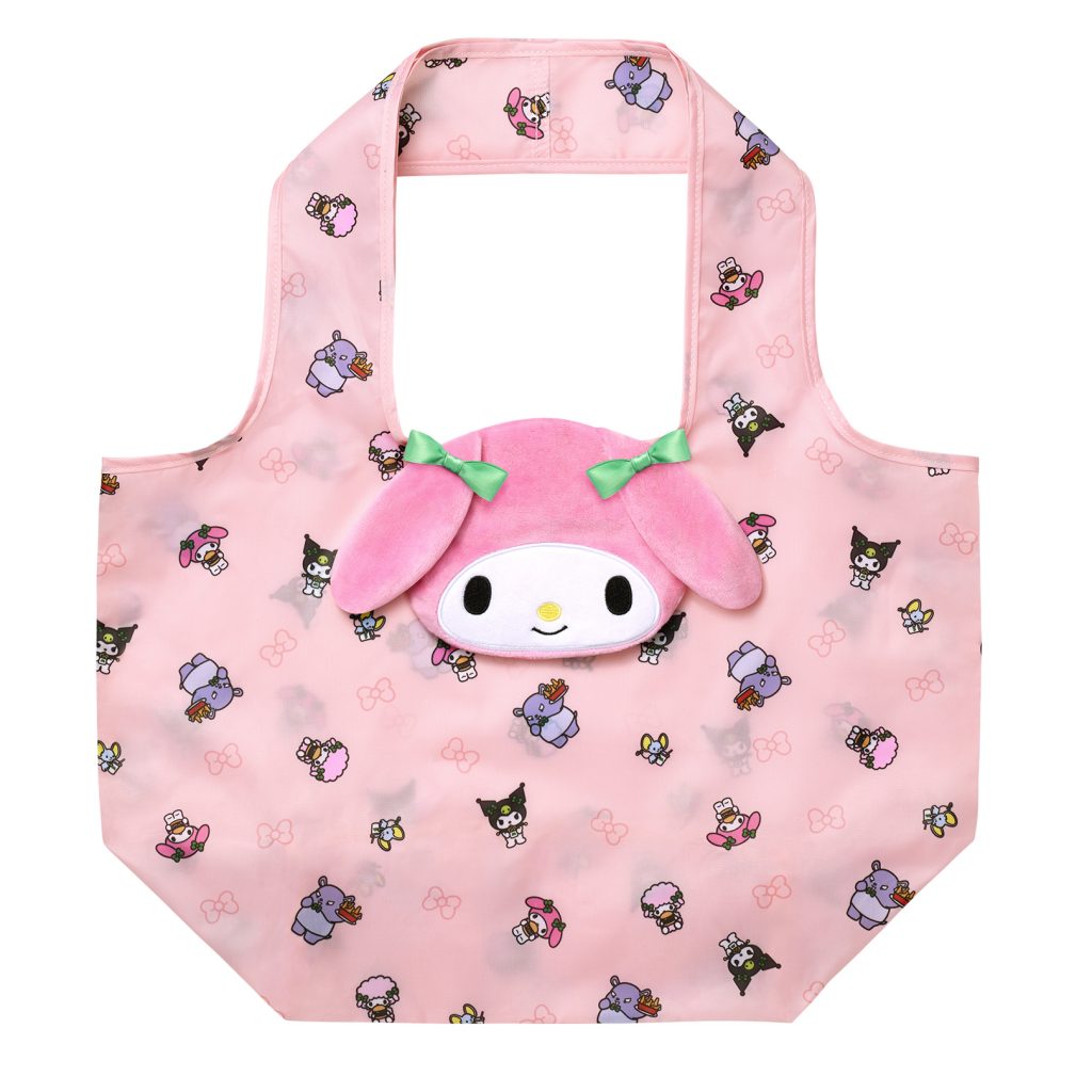 フェイスポーチ付きエコバッグ（全2種 予約時にどちらか1種を選択）　(C)2025 SANRIO CO., LTD. APPROVAL NO. L662396