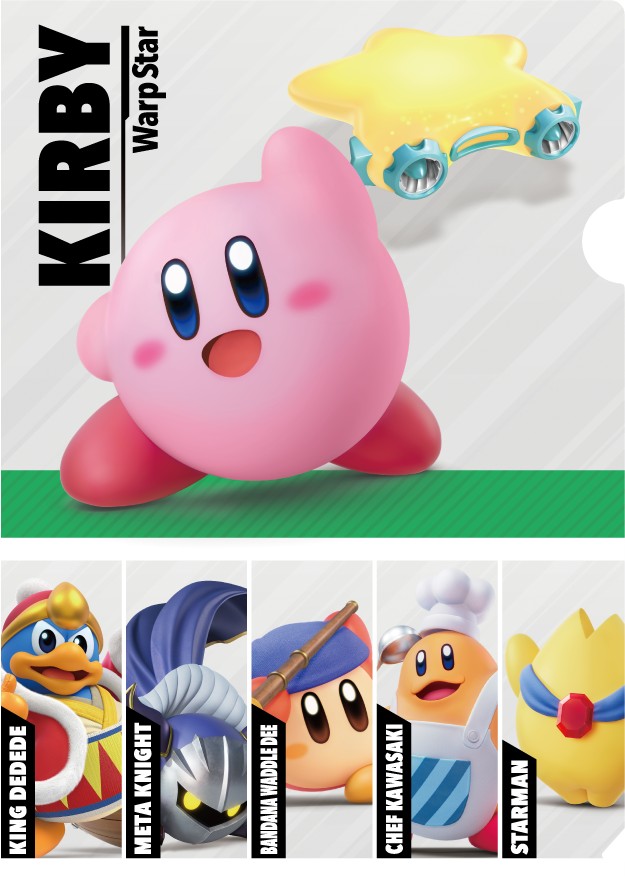 ファミマ「カービィたちの超まんぞくフェス」第2弾　『カービィのエアライダー』デザイン　オリジナルA4 クリアファイル　(C)Nintendo / SORA (C)Nintendo / HAL Laboratory, Inc.