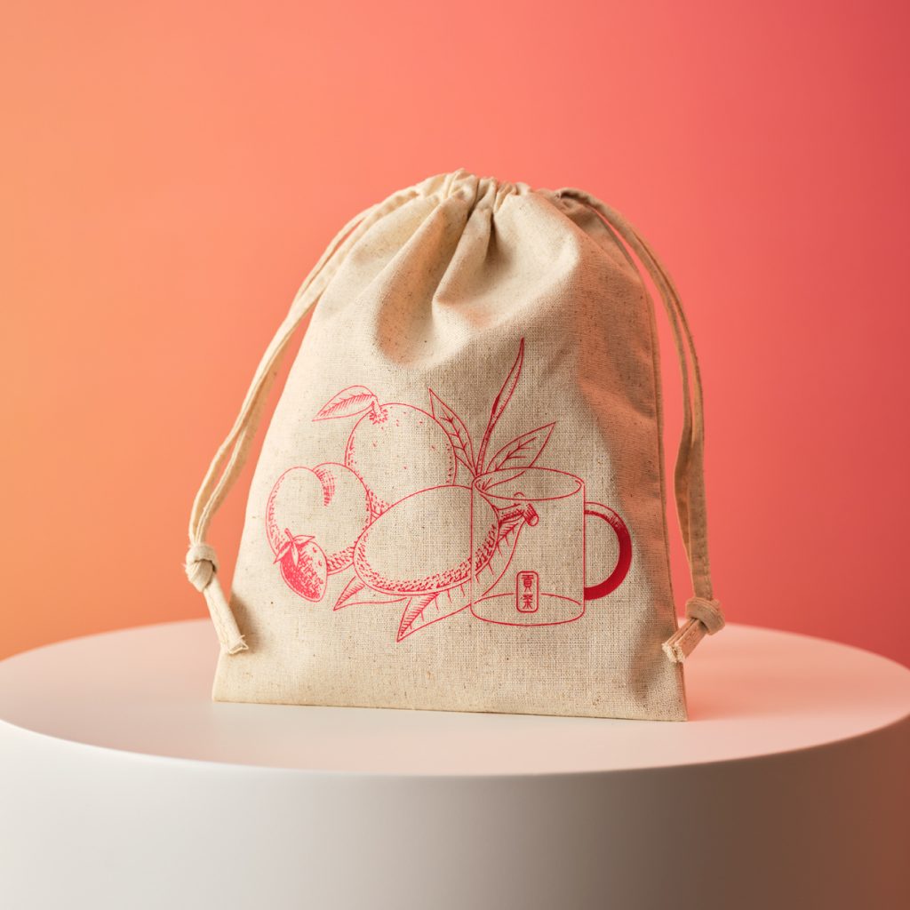 オリジナル巾着（サイズ：17cm×22cm）