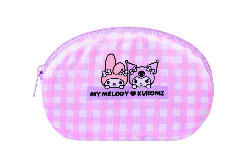 サテンポーチ（表）　(C)2025 SANRIO CO., LTD. APPROVAL NO. L662396