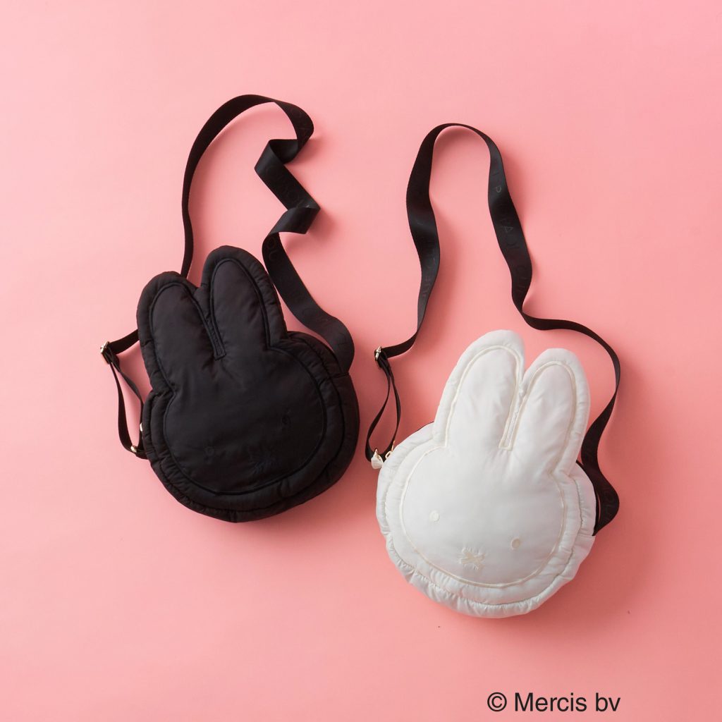 miffy x OPAQUE.CLIPフェイス型軽量パフィーショルダーバッグ（5479円）