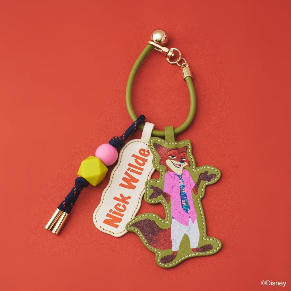 Samantha Thavasa『ズートピア2』コレクション 「ニック・ワイルド」バッグチャーム（9350円）