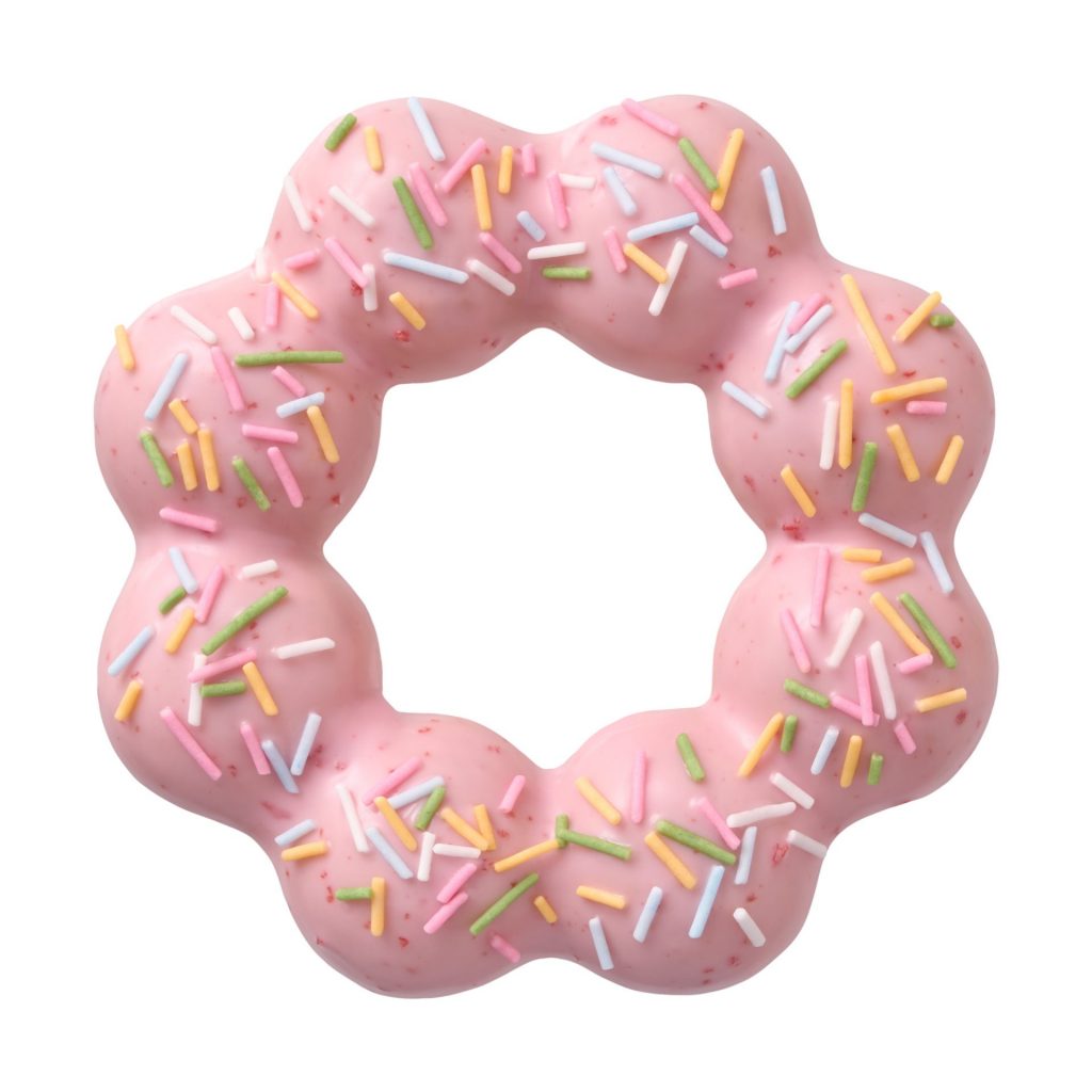 ポン・デ・リース ストロベリー（テイクアウト　194円、イートイン　198円）