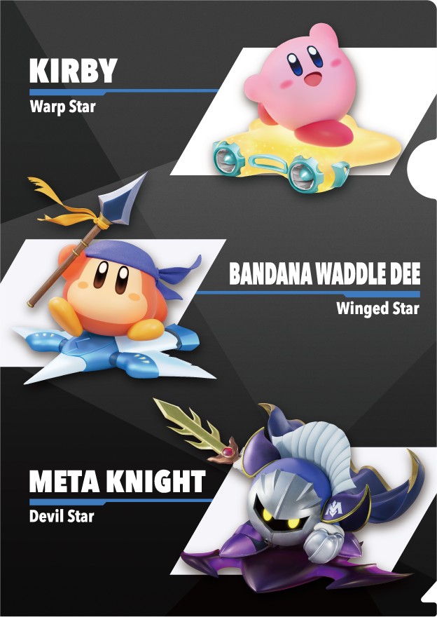 ファミマ「カービィたちの超まんぞくフェス」第2弾　『カービィのエアライダー』デザイン　オリジナルA4 クリアファイル　(C)Nintendo / SORA (C)Nintendo / HAL Laboratory, Inc.