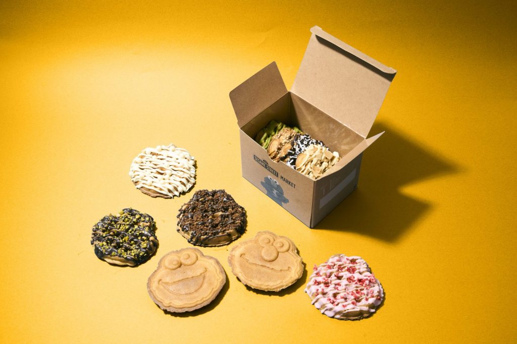 アメリカンミニワッフル（テイクアウト限定　4個入り　980円）