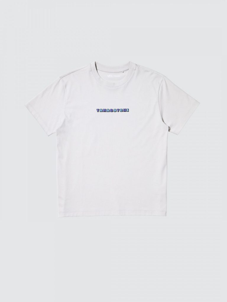 たまごっち UT オーバーサイズフィット LIGHT GRAY（1990円） (C)BANDAI