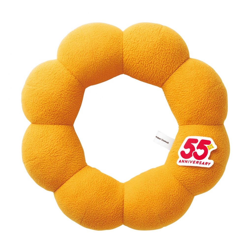 ポン・デ・リング型ぬいぐるみ