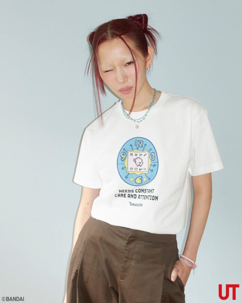 たまごっち UT オーバーサイズフィット WHITE（1990円） (C)BANDAI