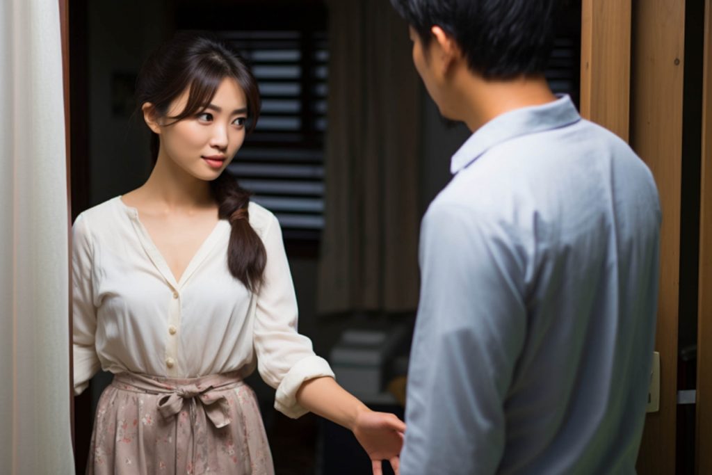 浮気現場のイメージ