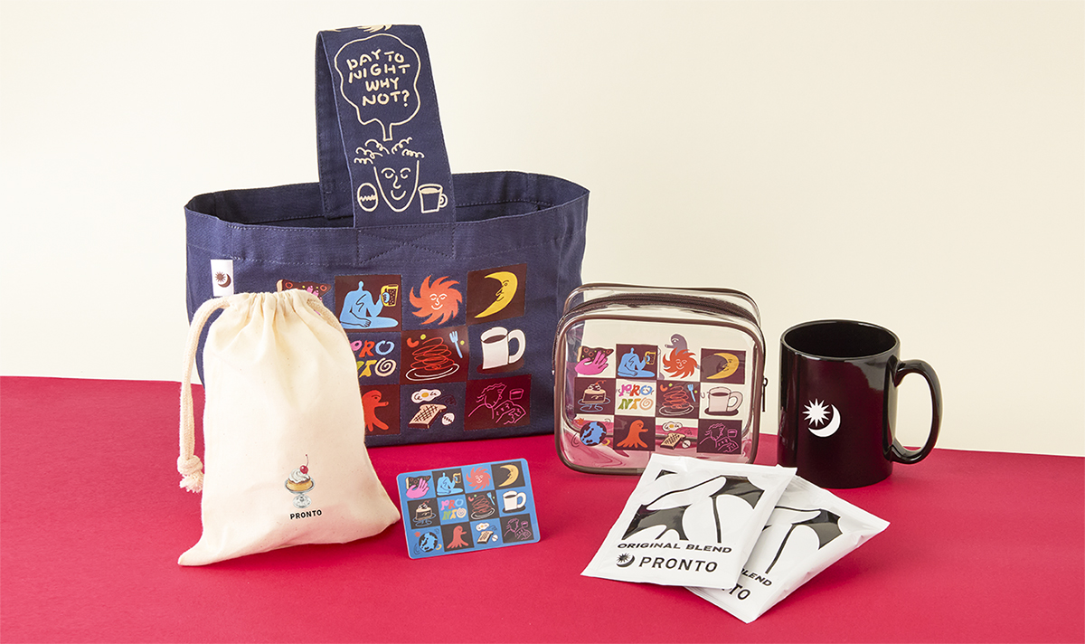 eto muggs　2枚セット新品 初の「PRONTO」福袋登場！人気イラストレーターnorahi氏とのコラボ