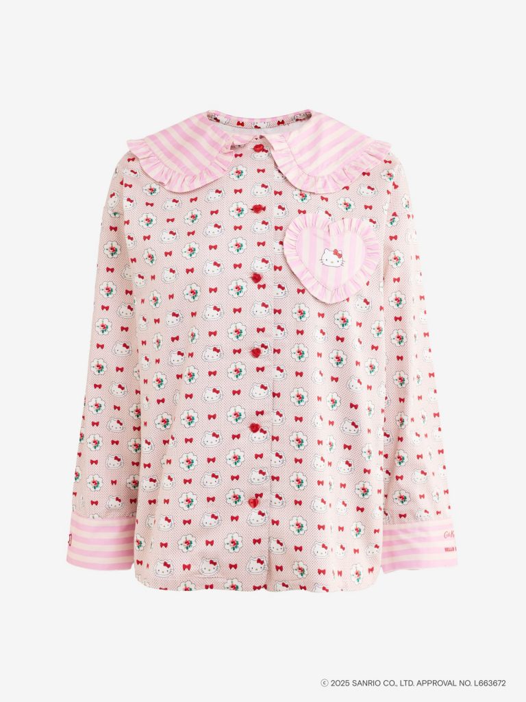 Cath Kidston × Hello Kitty パジャマトップス（1万6500円）