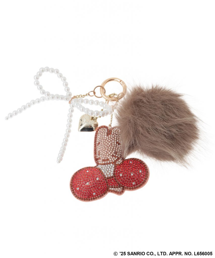 「Green Parks ×サンリオキャラクターズ」キラキラファーチャーム（2480円）