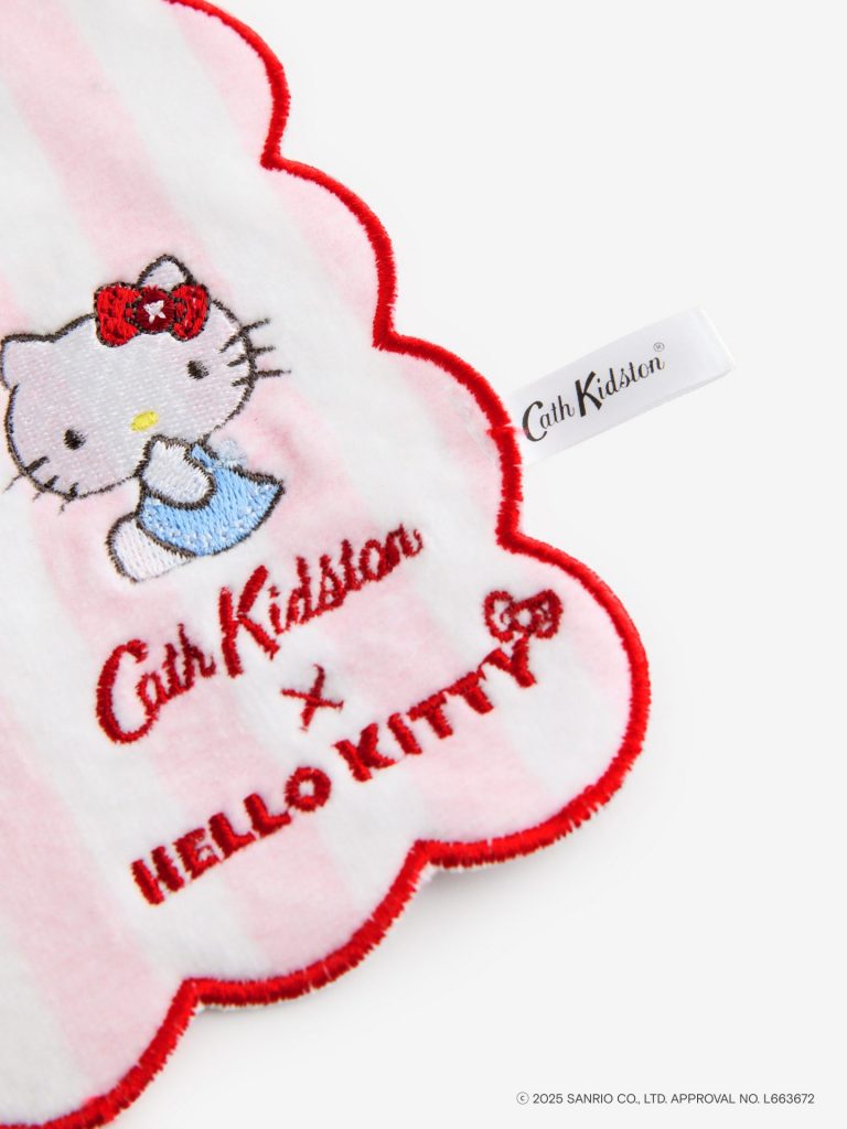 Cath Kidston × Hello Kitty タオルハンカチ Stripe（1980円）
