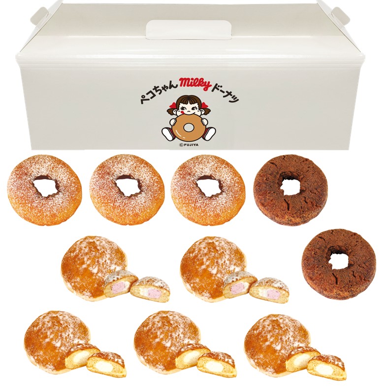 「ペコちゃんmilkyドーナツ 2026年年始BOX」（2026円）