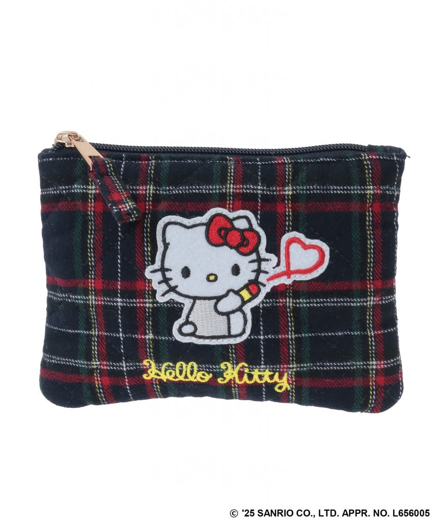 「Green Parks ×サンリオキャラクターズ」キルトポーチ（2480円）