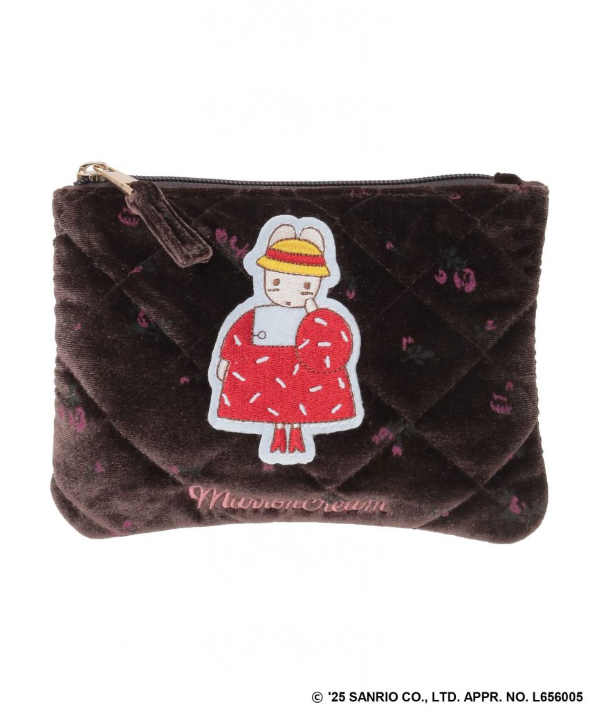 「Green Parks ×サンリオキャラクターズ」キルトポーチ(2480円)