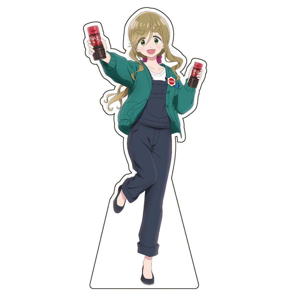 A賞 犬山あおい 等身大パネル (C)あfろ・芳文社/野外活動プロジェクト