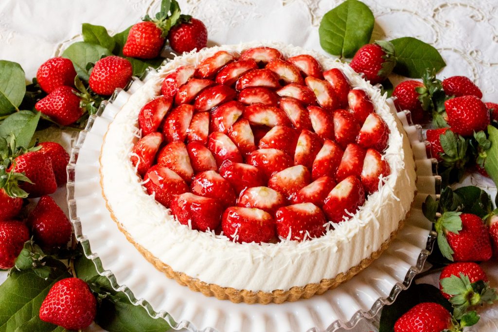 【キル フェ ボン】「特選 福岡県産 “あまおう”のタルト～ホワイトチョコ風味～」（名古屋栄、グランフロント大阪店、京都、福岡限定）