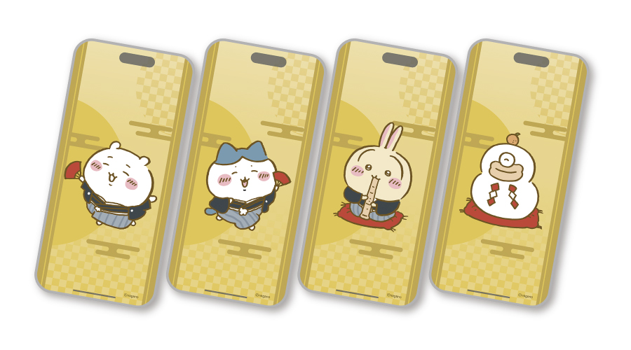 ちいかわオリジナルスマホ壁紙　(C)nagano