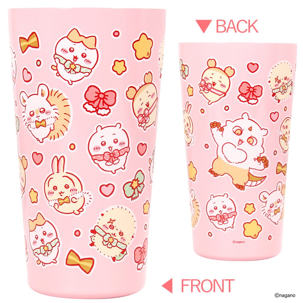 ちいかわステンレスタンブラー パステルピンクver.（2420円）12月26日（金）発売　(C)nagano