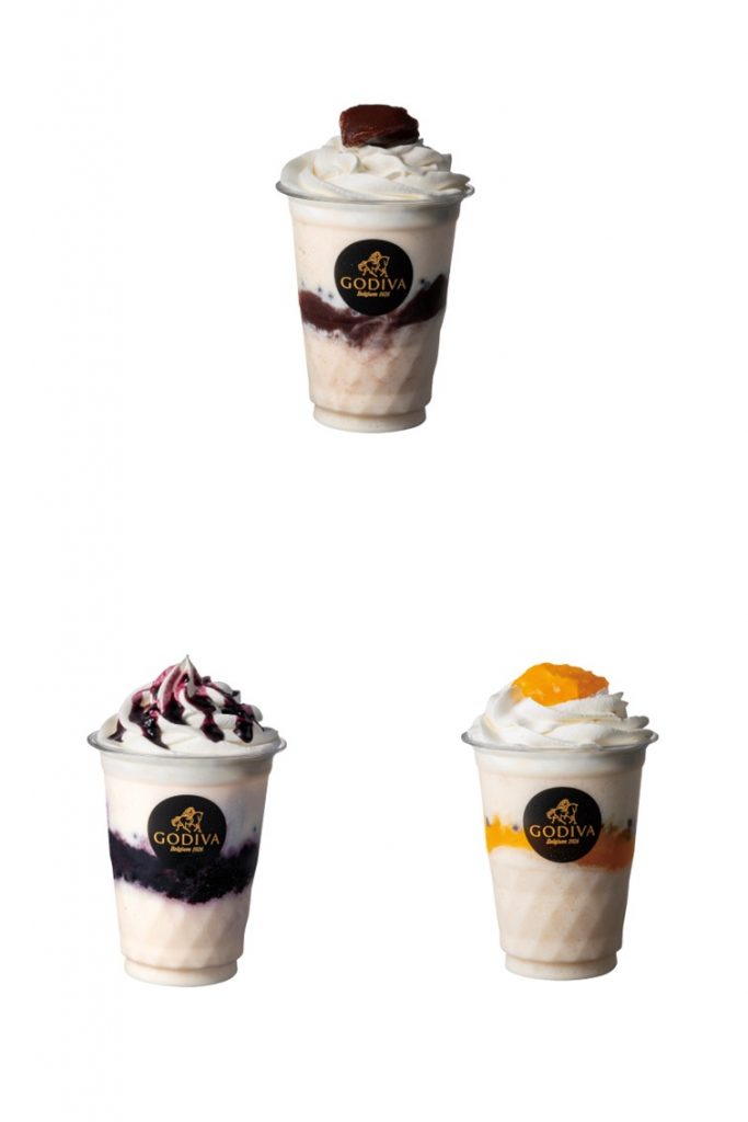 三重「こしあんショコリキサー」、滋賀「ブルーベリーショコリキサー」、和歌山「ハッサクシトラスショコリキサー」