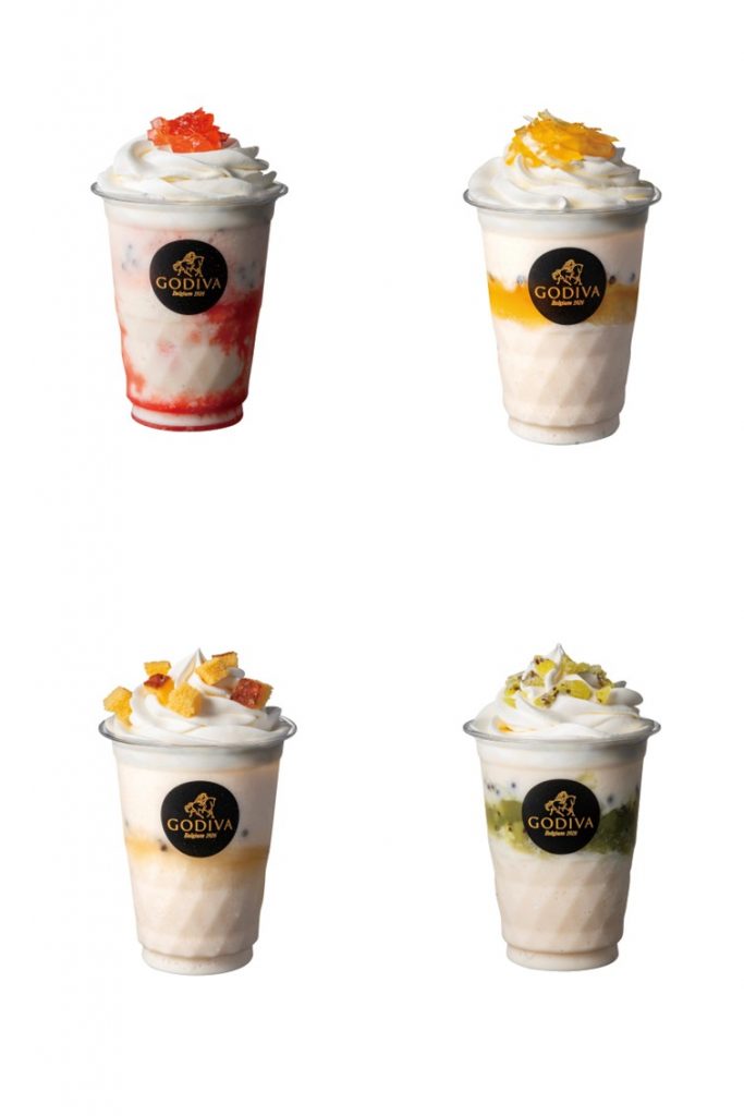 福岡「あまおうショコリキサー」、佐賀「みかんショコリキサー」、長崎「カステラショコリキサー」、大分「キウイショコリキサー」