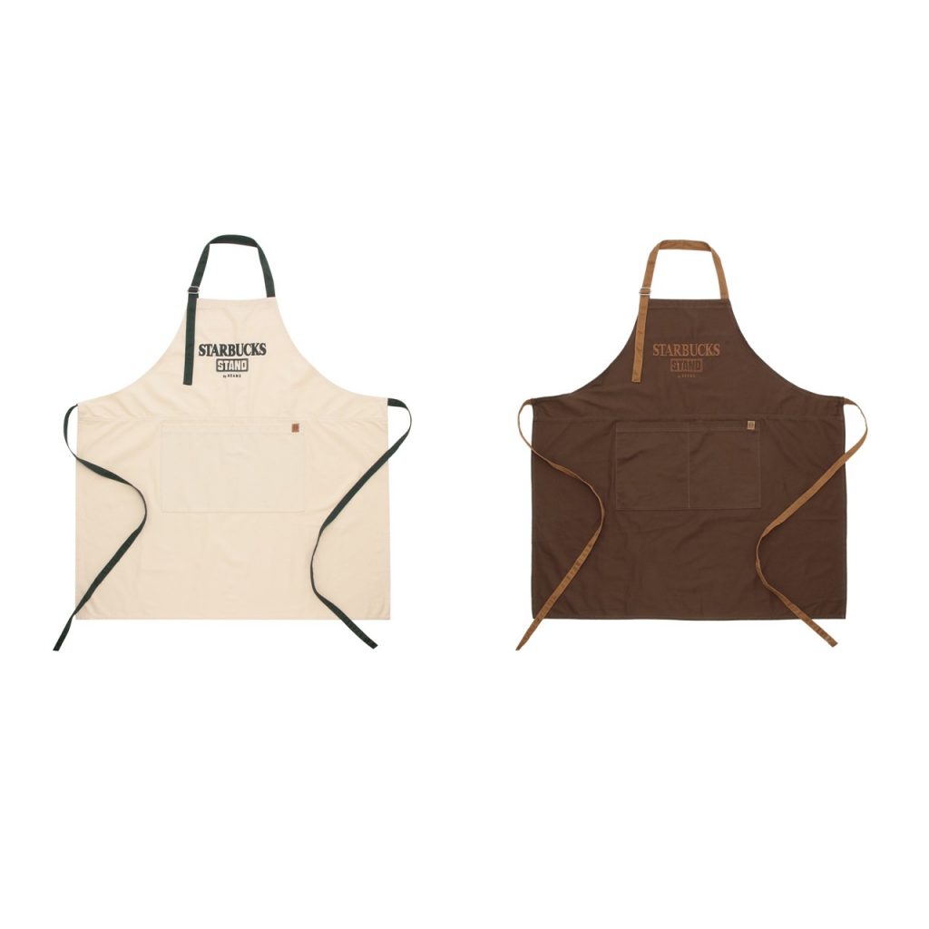 〈STARBUCKS STAND by BEAMS〉LOGO ユーティリティ エプロン（6600円）
