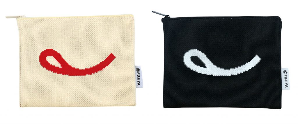 （非売品）オリジナルニットポーチ（スマイルマーク）