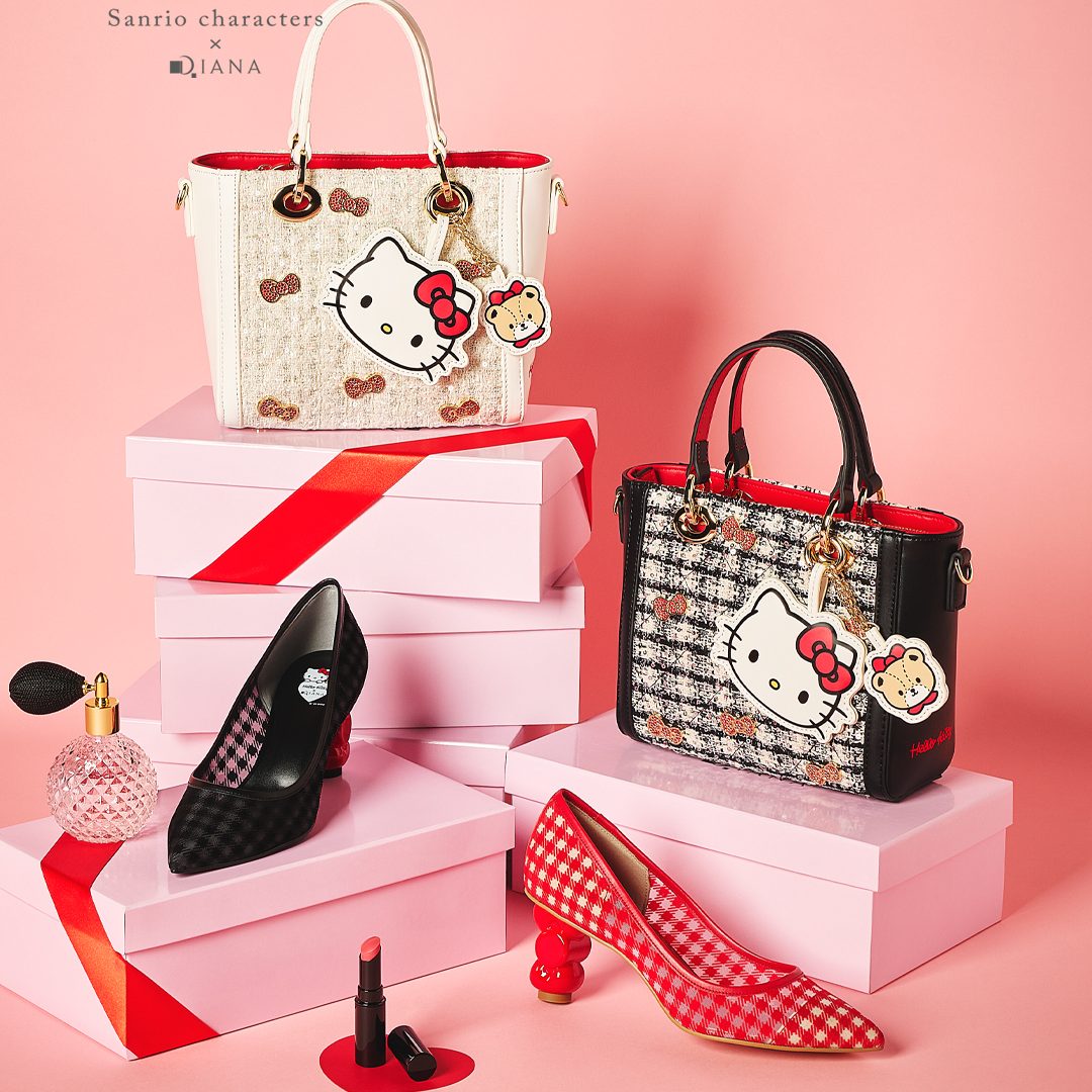 「Sanrio characters × DIANA」初のコラボレーション！2月2日から発売　(C)2026 SANRIO CO., LTD APPROVAL NO. L663073