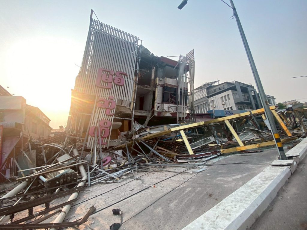 2025年4月3日　マンダレーの様子　画像提供：認定NPO法人ジャパンハート