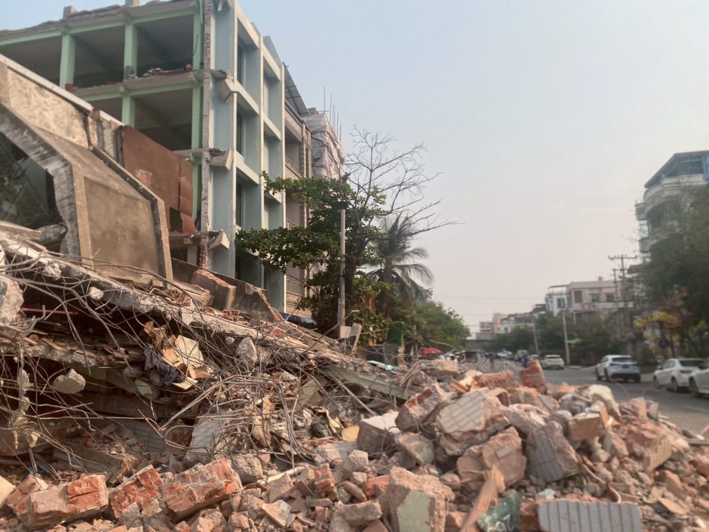 2025年4月3日　マンダレーの様子　画像提供：認定NPO法人ジャパンハート