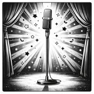 生で漫才見たことある？イメージ（※生成AIで作成）