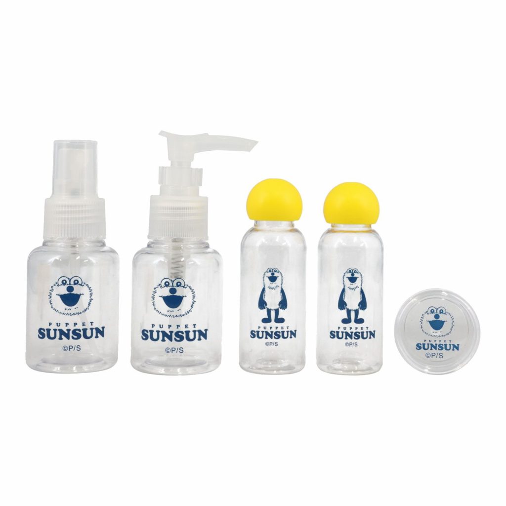 「CLトラベルボトルセット」（1760円）　(C)PUPPET SUNSUN/PS committee