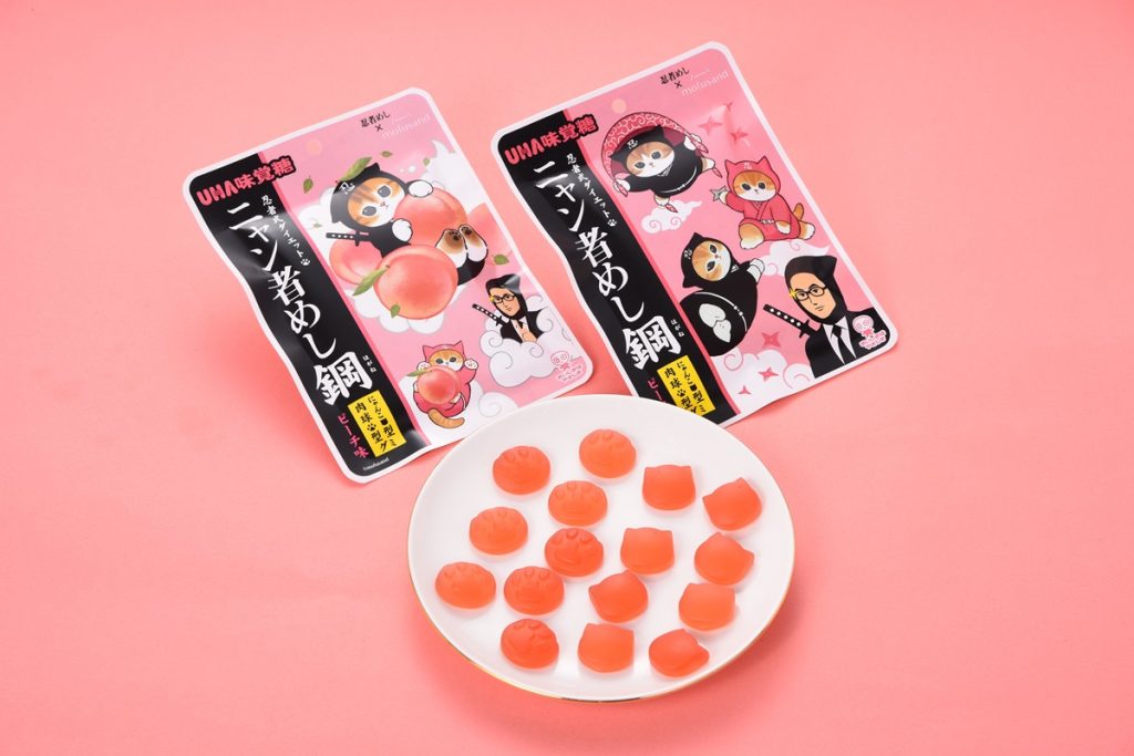 「ニャン者めし鋼 ピーチ味」（183円）　(C)mofusand