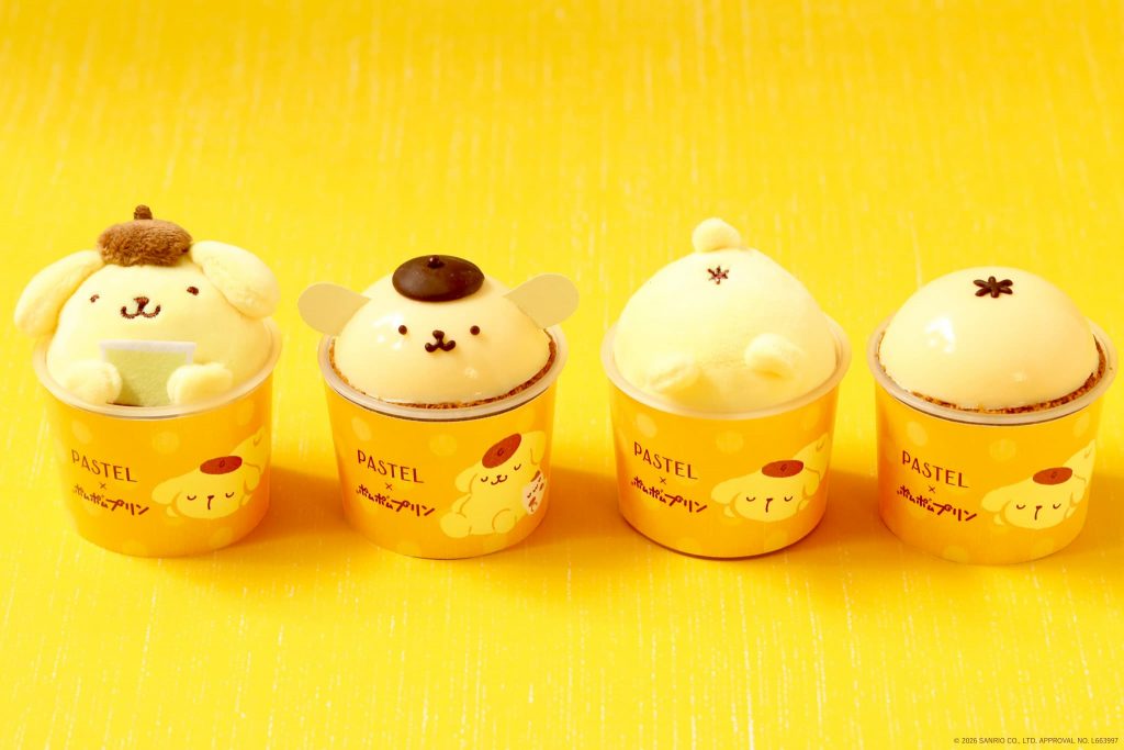 「パステル×ポムポムプリン」コラボ！30周年をお祝いするプリンや新作スイーツが登場　(C)2026 SANRIO CO., LTD. APPROVAL NO. L663997