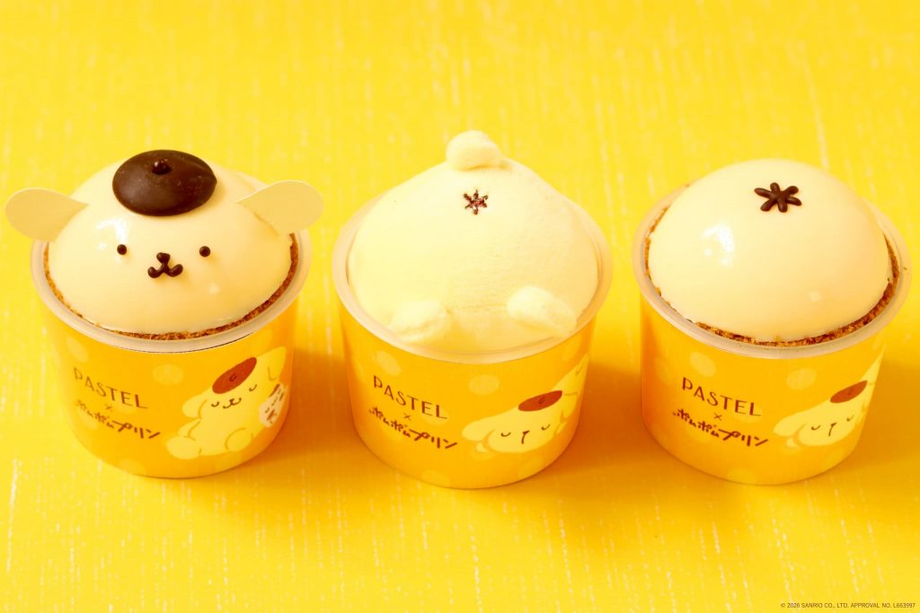 「パステル×ポムポムプリン」コラボ！30周年をお祝いするプリンや新作スイーツが登場　(C)2026 SANRIO CO., LTD. APPROVAL NO. L663997