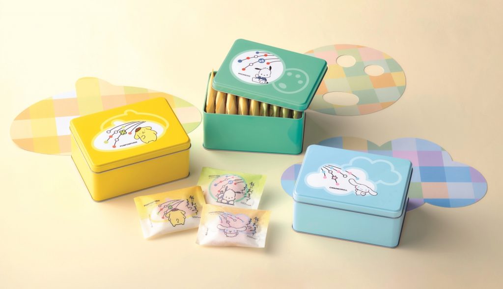 「サンリオキャラクターズ×もち吉」コラボ第2弾!ポムポムプリン缶、ポチャッコ缶、シナモロール缶が新登場 (C)2026 SANRIO CO., LTD. APPROVAL NO. L670018