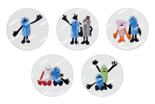 コラボ限定ピック（前半：全5種）イメージ　(C)PUPPET SUNSUN/PS committee