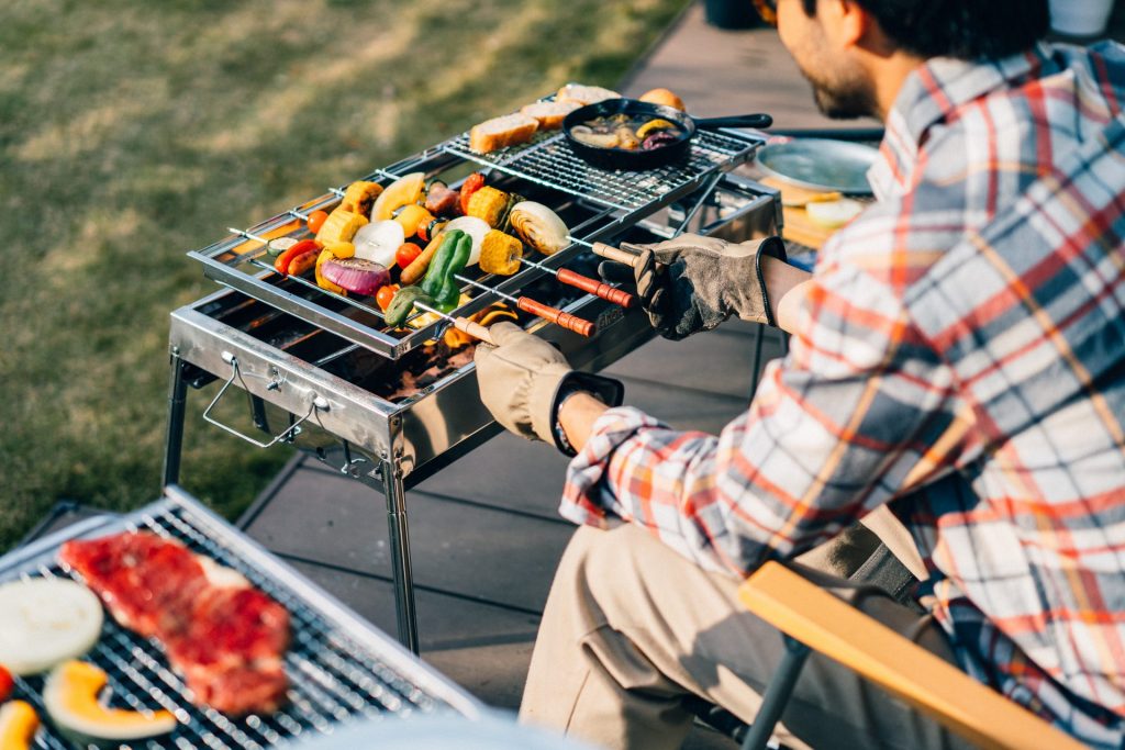 同社製品のバーベキューコンロ　提供：株式会社尾上製作所