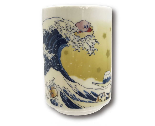 ふわふ和コレクション 湯呑みプププ三十六景 フロートアイランズ沖浪裏（1650円）