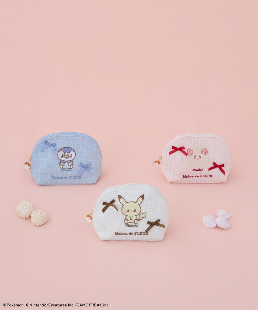 「ツイードラウンドポーチ」（全3種・4700円）