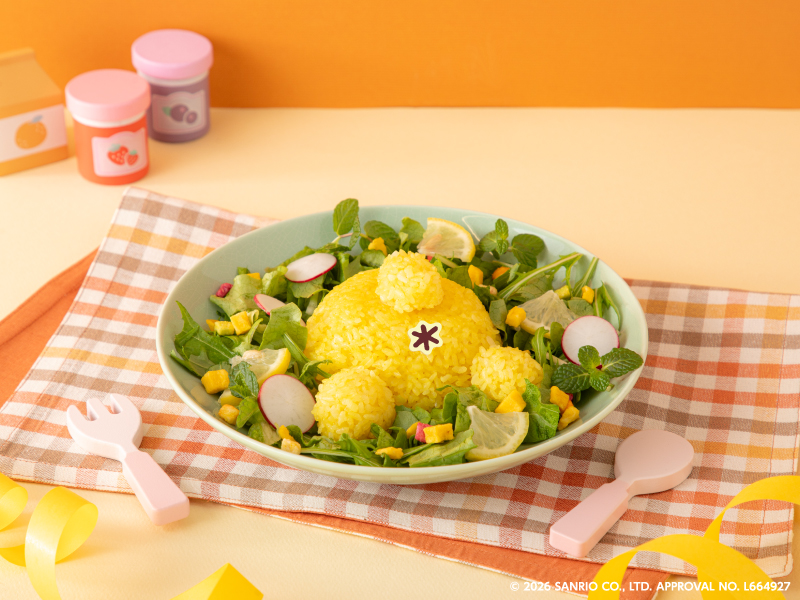 「おしりのしるしキーマカレー」（1690円）　(C)2026 SANRIO CO., LTD. APPROVAL NO. L664927