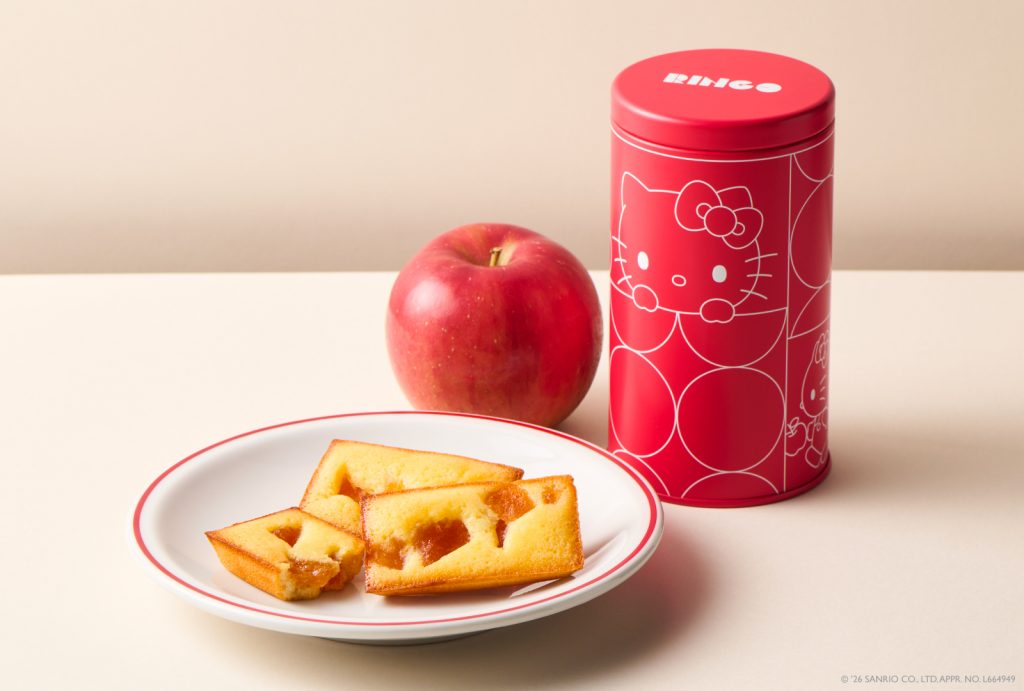 「RINGOフィナンシェ ハローキティ 缶」（1480円）