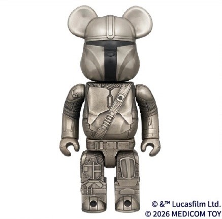 「メディコム・トイ ベアブリック ロイヤル セランゴール ザ マンダロリアン400_」（27万2800円）