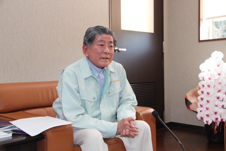 日本ランチェスター工業株式会社（神戸市北区）、代表取締役社長の新垣健さん